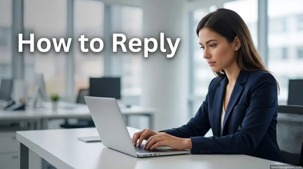 How to Reply
