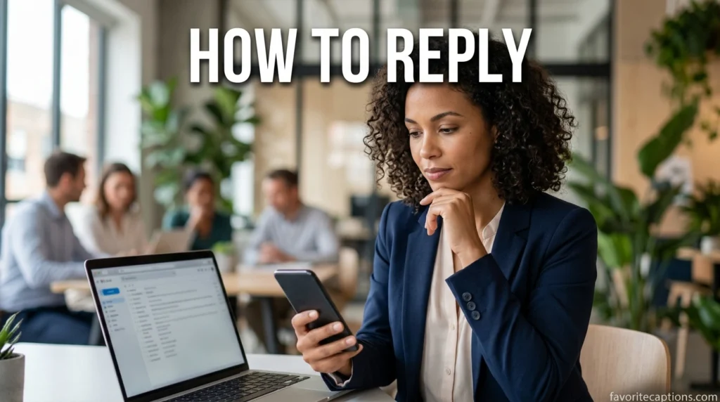 How to Reply