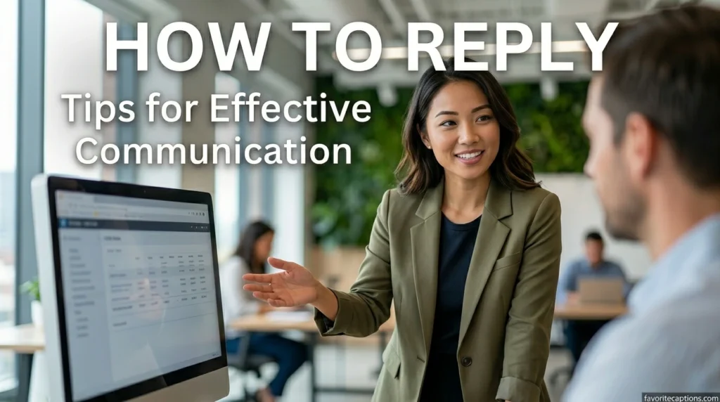 How to Reply