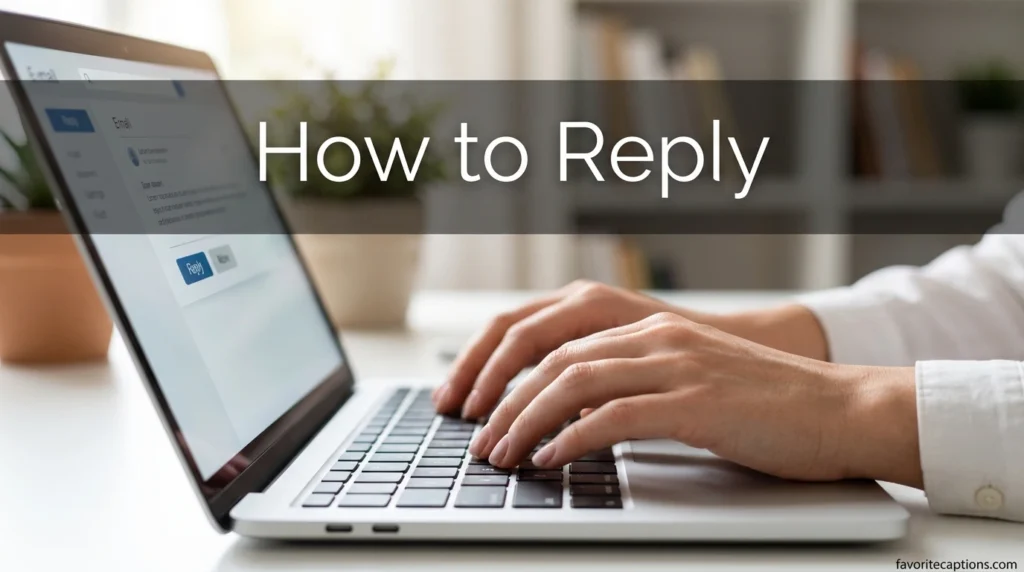How to Reply