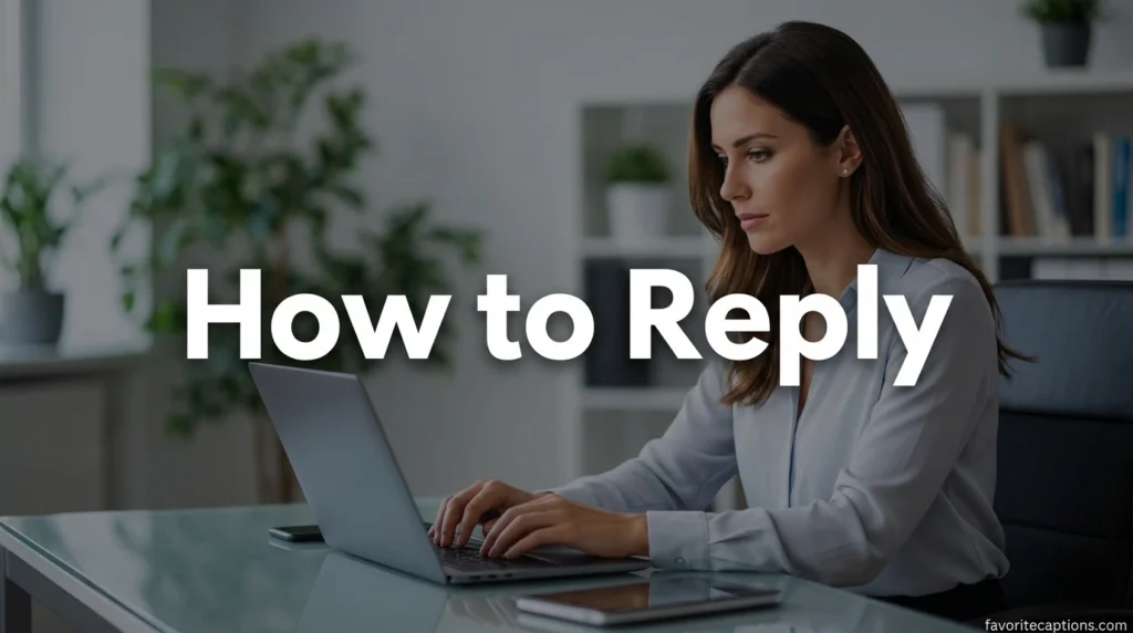 How to Reply