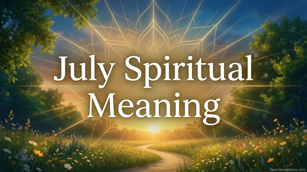 July Spiritual Meaning