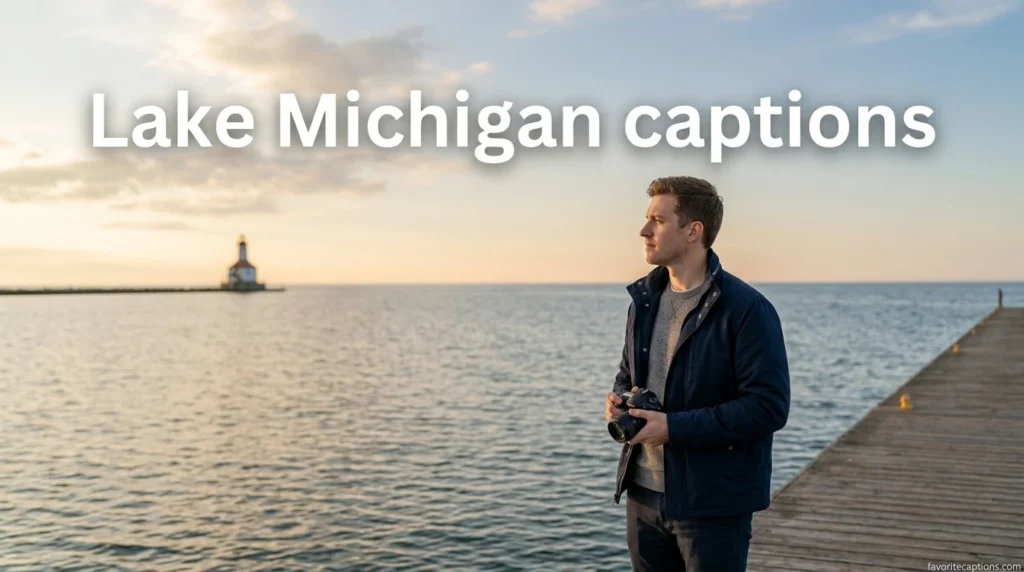 Lake Michigan captions