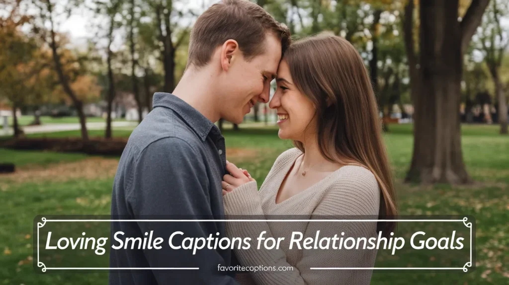 Loving Smile Captions for Relationship Goals