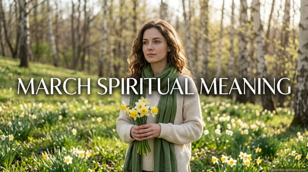 March Spiritual Meaning