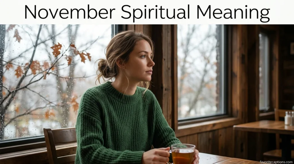 November Spiritual Meaning