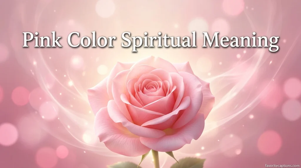 Pink Color Spiritual Meaning