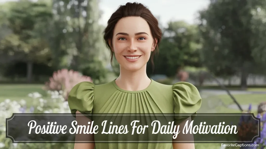 Positive Smile Lines for Daily Motivation