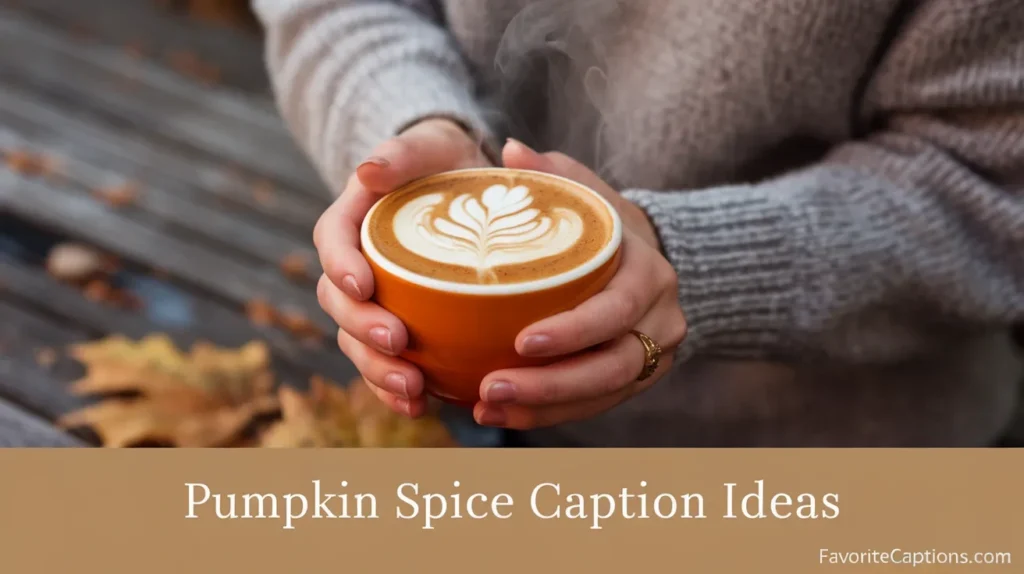Pumpkin Spice Caption Ideas