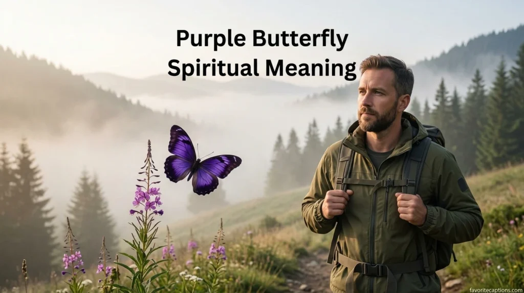 Purple Butterfly Spiritual Meaning