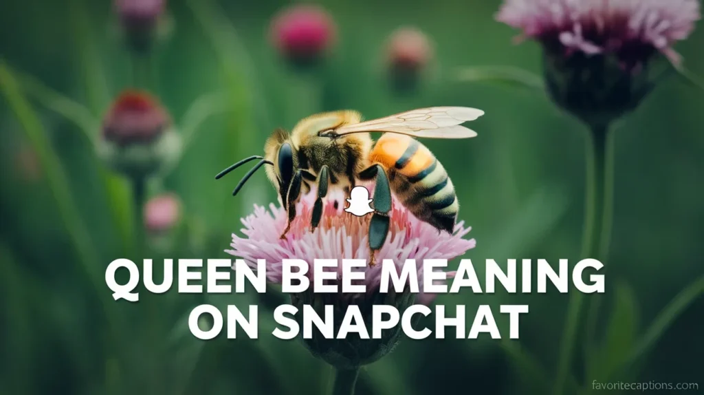 Queen Bee Meaning on Snapchat