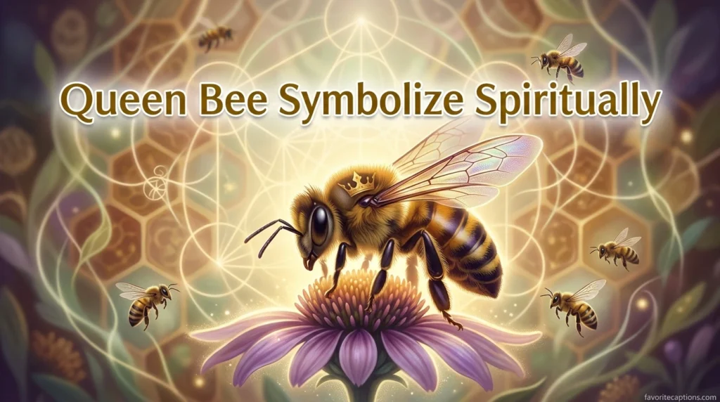 Queen Bee Symbolize Spiritually