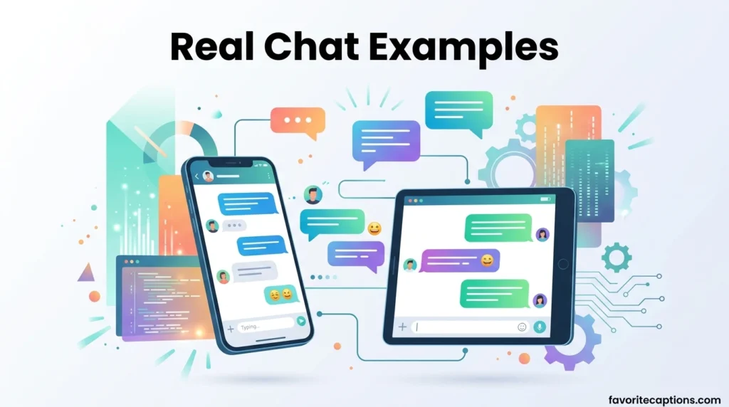 Real Chat Examples