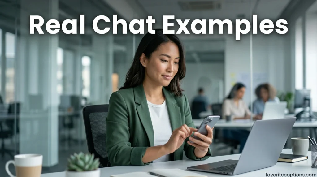 Real Chat Examples