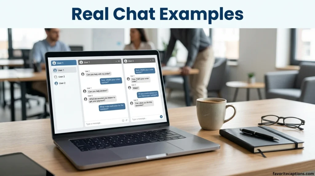 Real Chat Examples