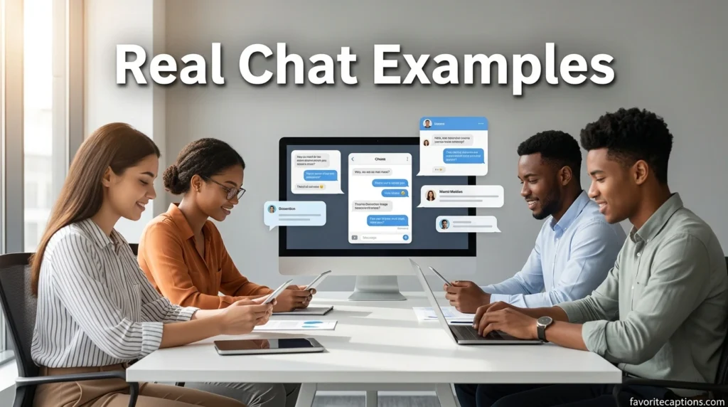 Real Chat Examples