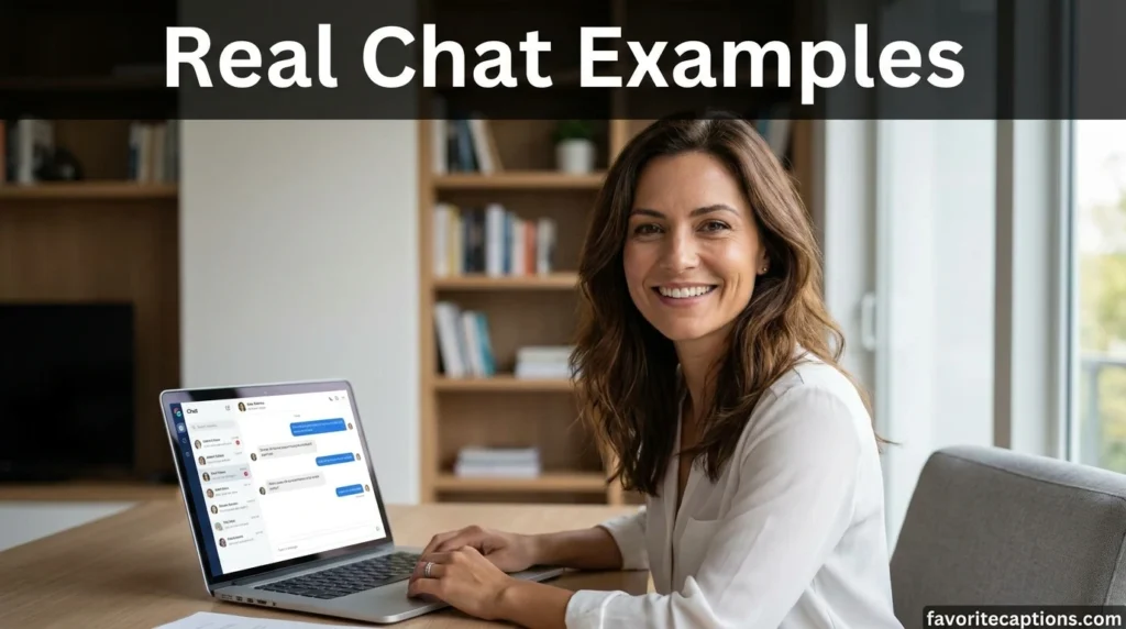 Real Chat Examples