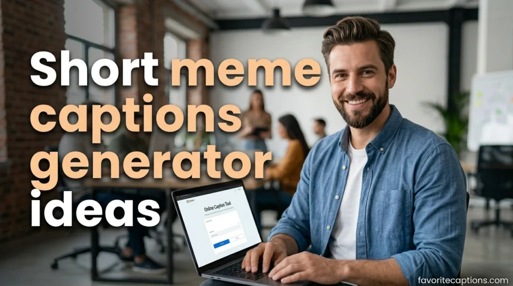 Short meme captions generator ideas