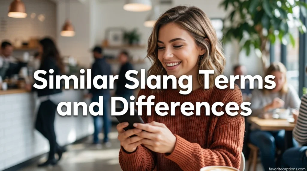 Similar Slang Terms and Differences