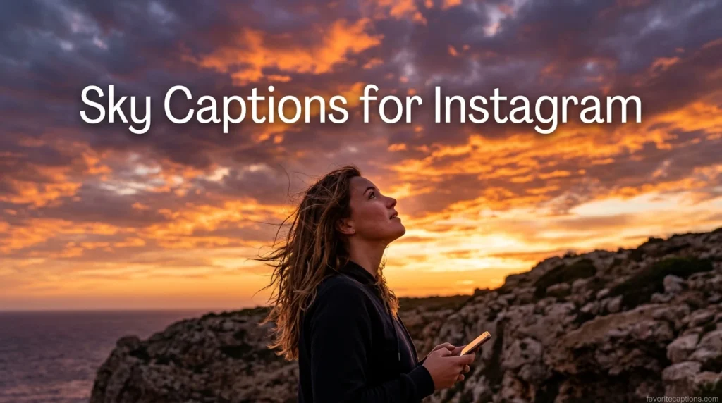 Sky Captions for Instagram