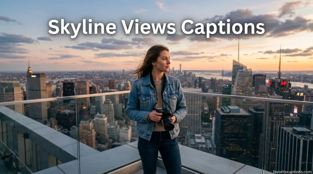 Skyline Views Captions