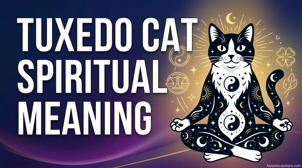 Tuxedo Cat Spiritual Meaning