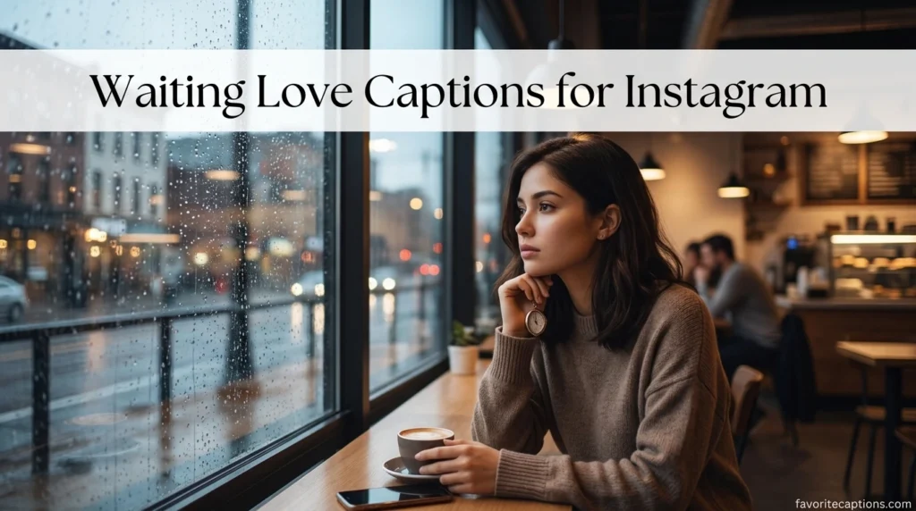 Waiting Love Captions for Instagram