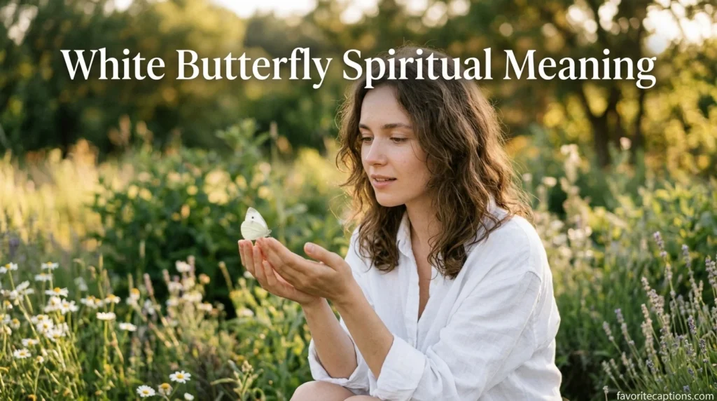 White Butterfly Spiritual Meaning
