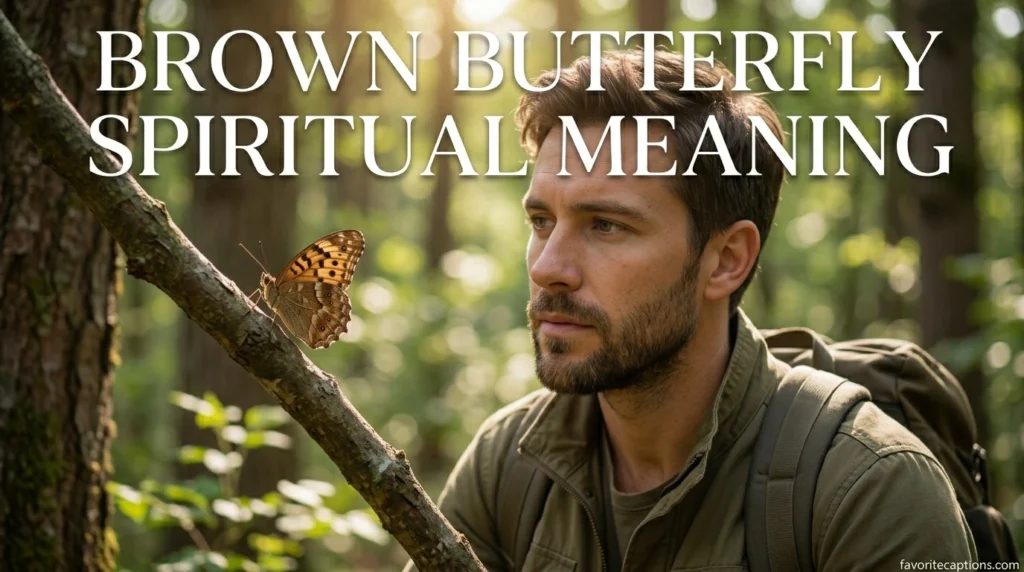 Brown Butterfly Spiritual Meaning