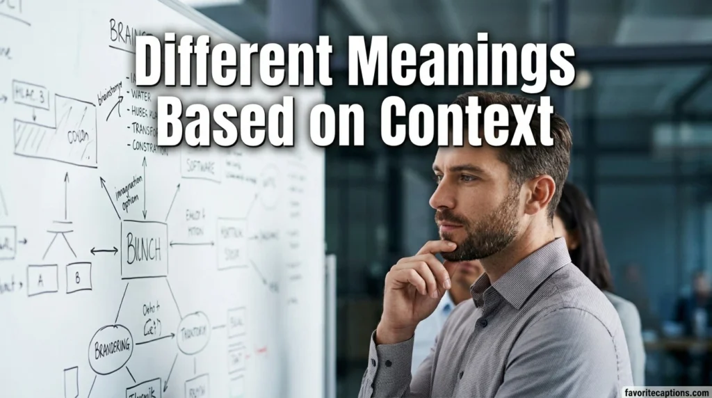 Different Meanings Based on Context