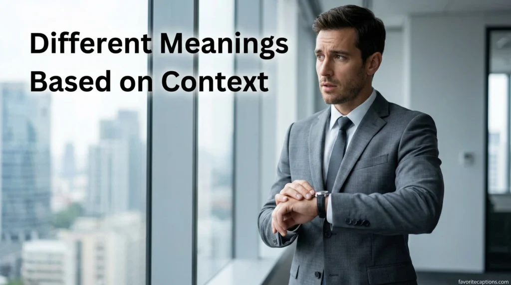 Different Meanings Based on Context