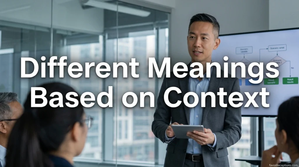 Different Meanings Based on Context