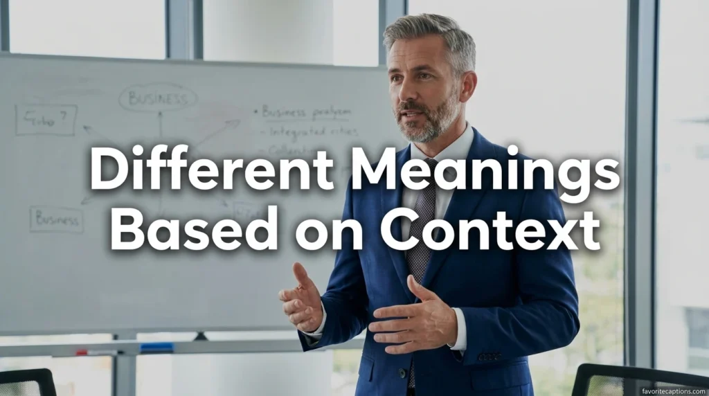 Different Meanings Based on Context