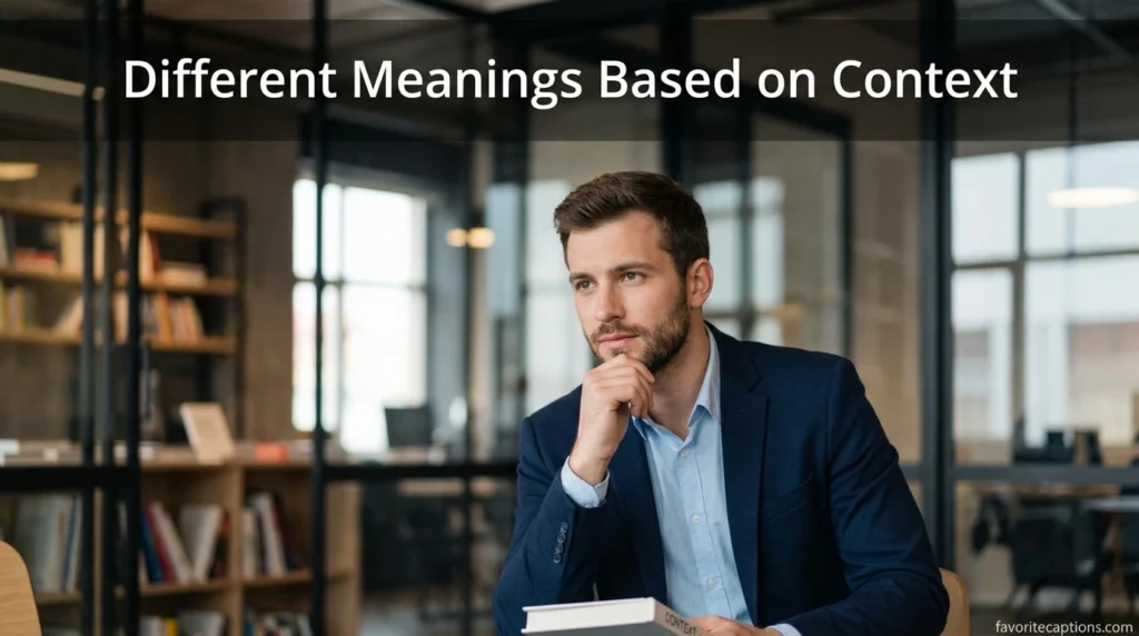 Different Meanings Based on Context