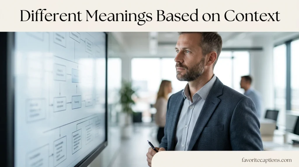 Different Meanings Based on Context