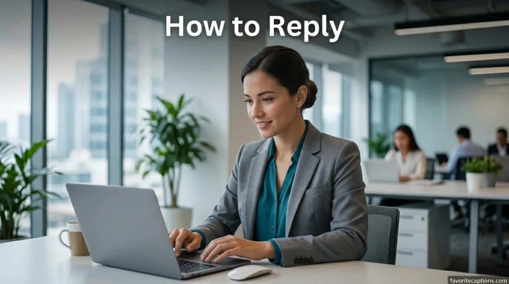 How to Reply