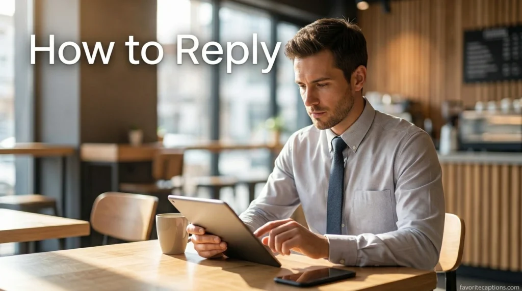 How to Reply