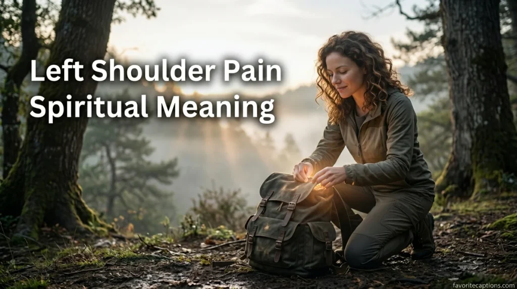 Left Shoulder Pain Spiritual Meaning