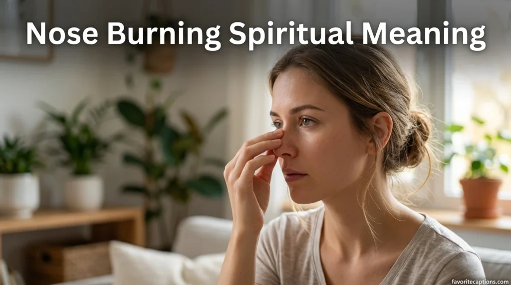 Nose Burning Spiritual Meaning