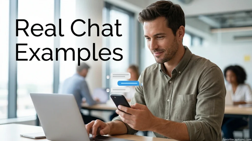 Real Chat Examples