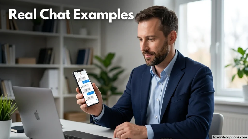 Real Chat Examples