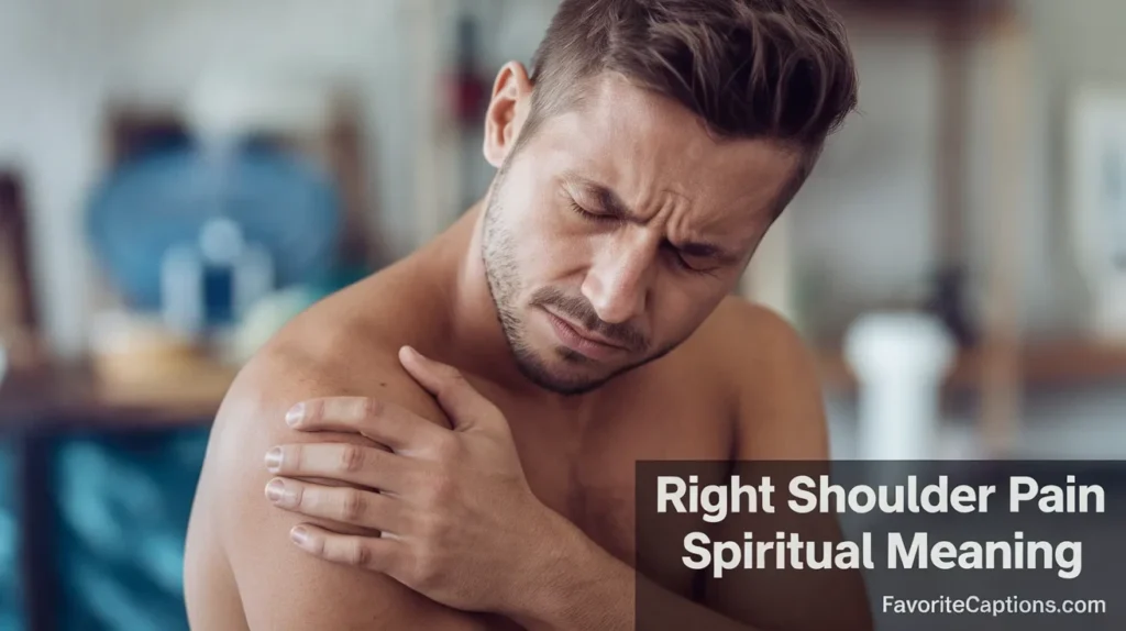 Right Shoulder Pain Spiritual Meaning